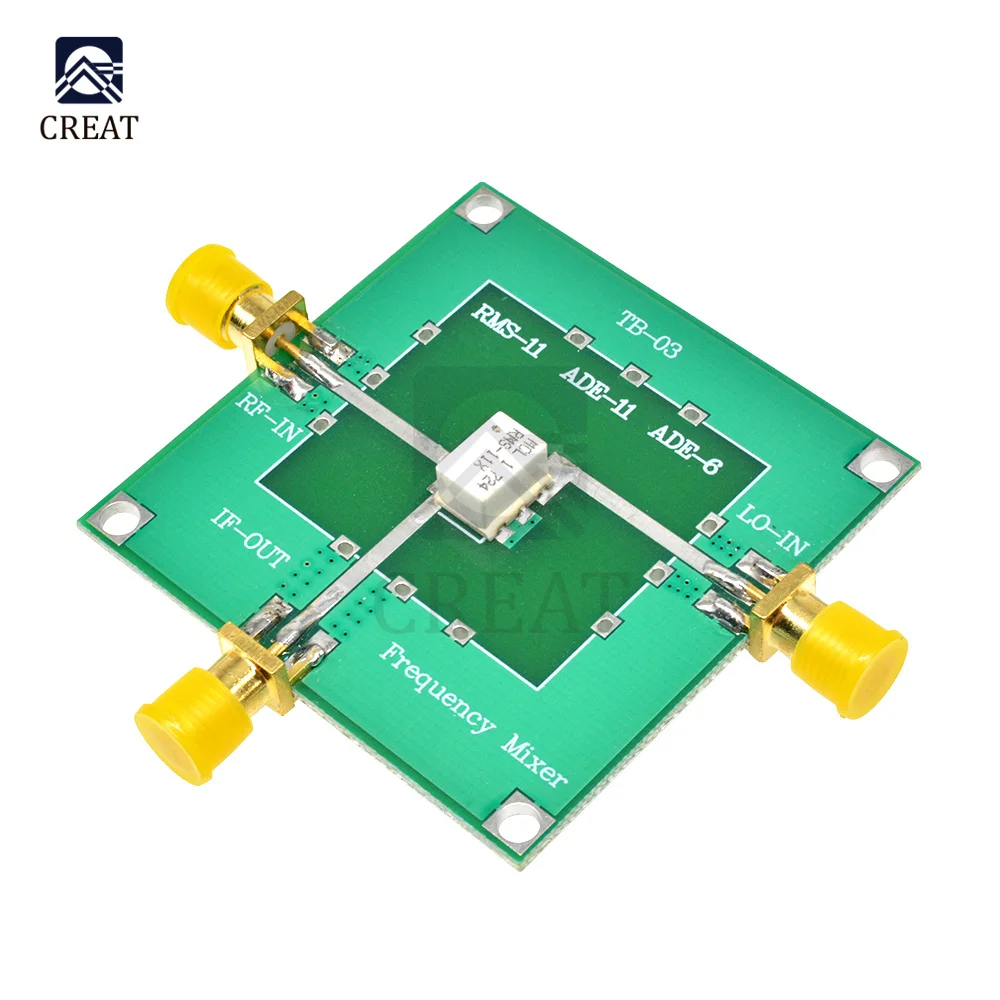 5-1900MHz RF Up Down Frequency Conversion Upconversion Downconverter Passive Mixer Module Board