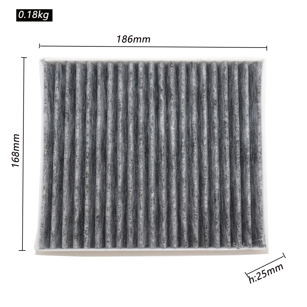 Car Engine Cabin Air Filter For CHANGHE Q35 BAIC SENOVA X35 1.5 2016- BJEV EC5 R500 electric BEIJING EU7 EV 2019-