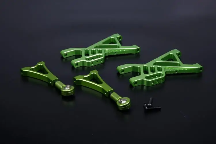 CNC อลูมิเนียมด้านหน้าและด้านหลังแขวนแขนสําหรับ 1/5 Scale HPI Baja 5B SS 2.0 5T 5SC