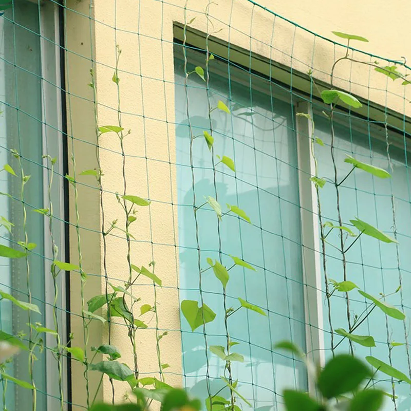 1pcs Overstriking Strand Wire Gardening Net Flower Vegetable Morning Glory Vine Cucumber Plant Climbing Nets Garden Supplies