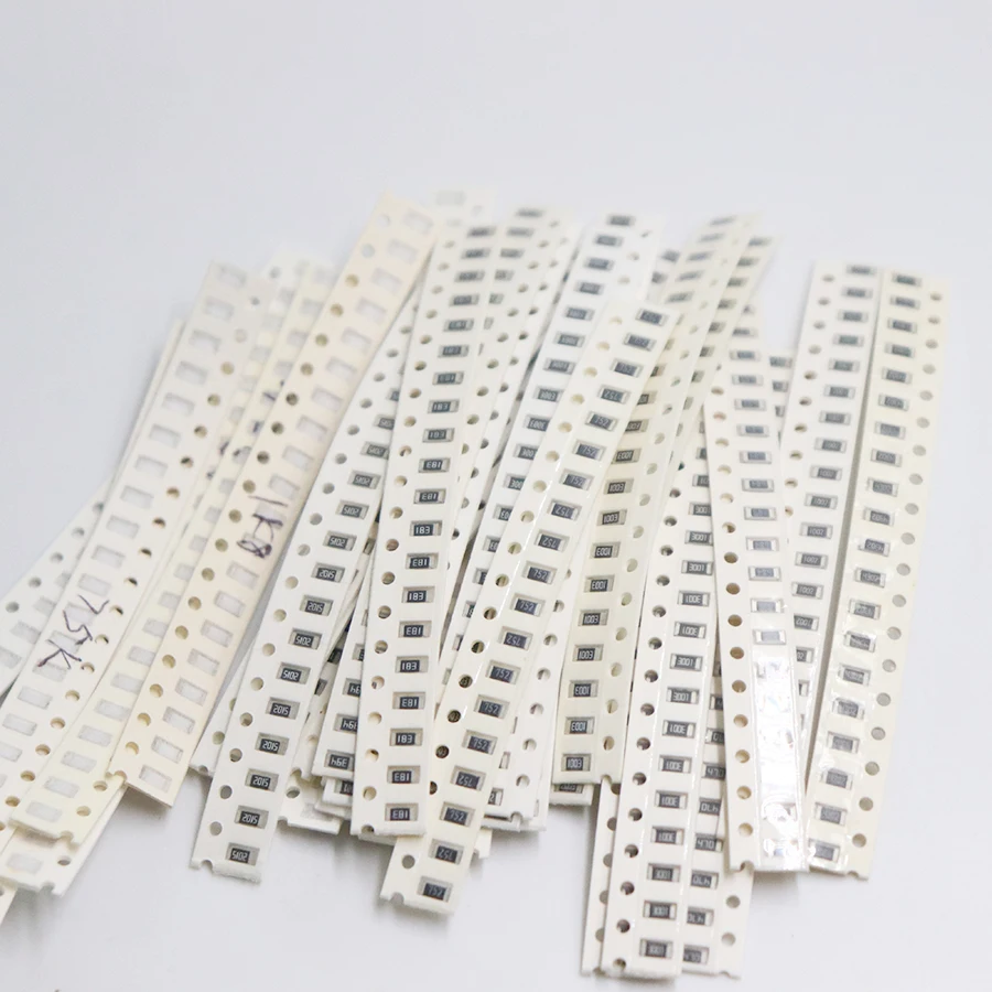 1206 Smd Weerstand Kit Diverse Kit 1ohm-1M Ohm 1% 33Valuesx 20Pcs = 660Pcs Sample Kit