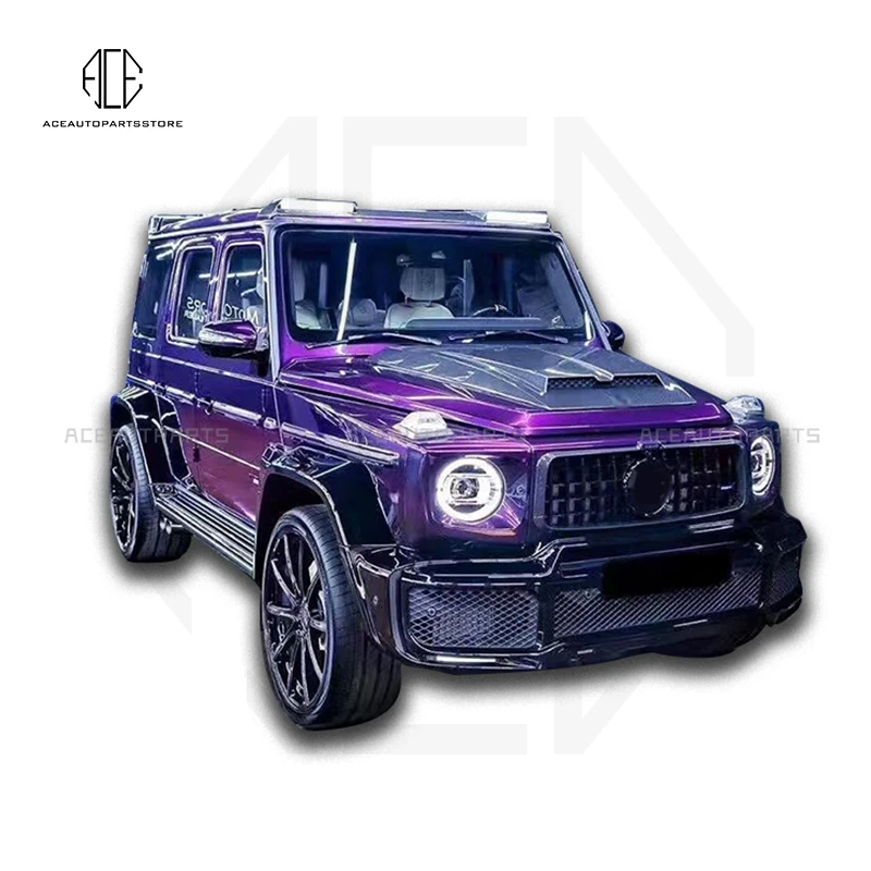 W464 body kit fit for Mercedes Benz G class W464 G63 G550 body kit PP Material B Style 2019-up