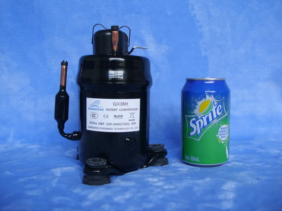 Compressor Desumidificador de Refrigeração Qx36h Qx65h para Micro Armário ar Condicionado Refrigerador Hbpr134a Novo