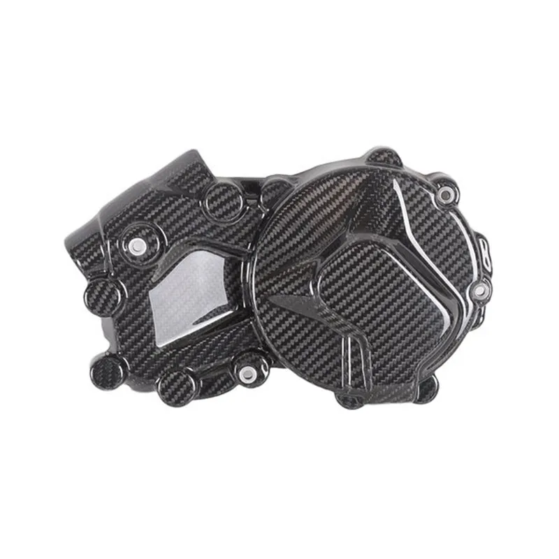 Carbon Fiber Side Engine Housing Alternator Cover Right For BMW S1000RR HP4 2009 2010 2011 2012 2013 2014 2015 2016 2017 2018