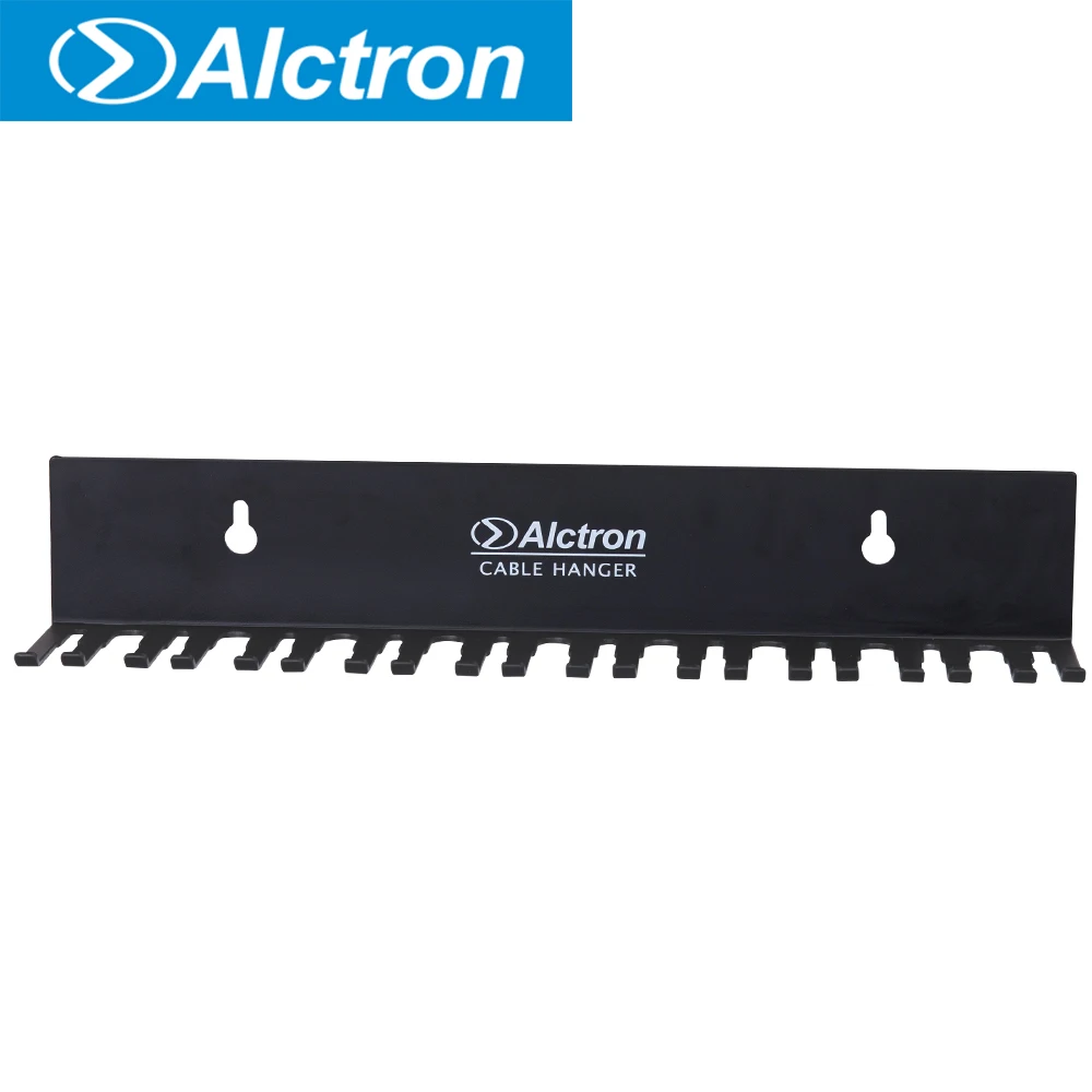 Alctron CPS200 cable hanger fits to different diameter cable, neat studio environment, attaches to wall directly, firm and lock