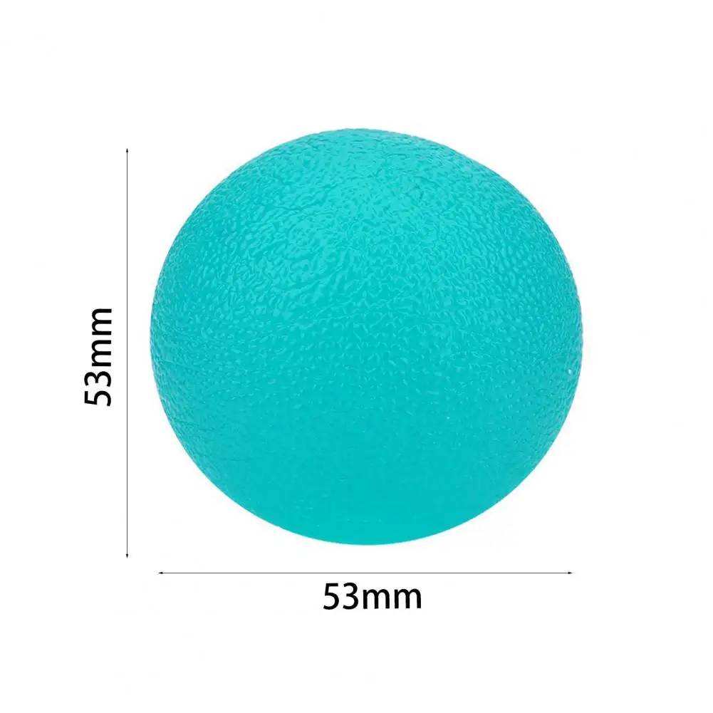 50% Hot Sale Silicone Ball Portable Lightweight Round Shape Hand Exercise Squeeze Balls for Office Silicone Ball