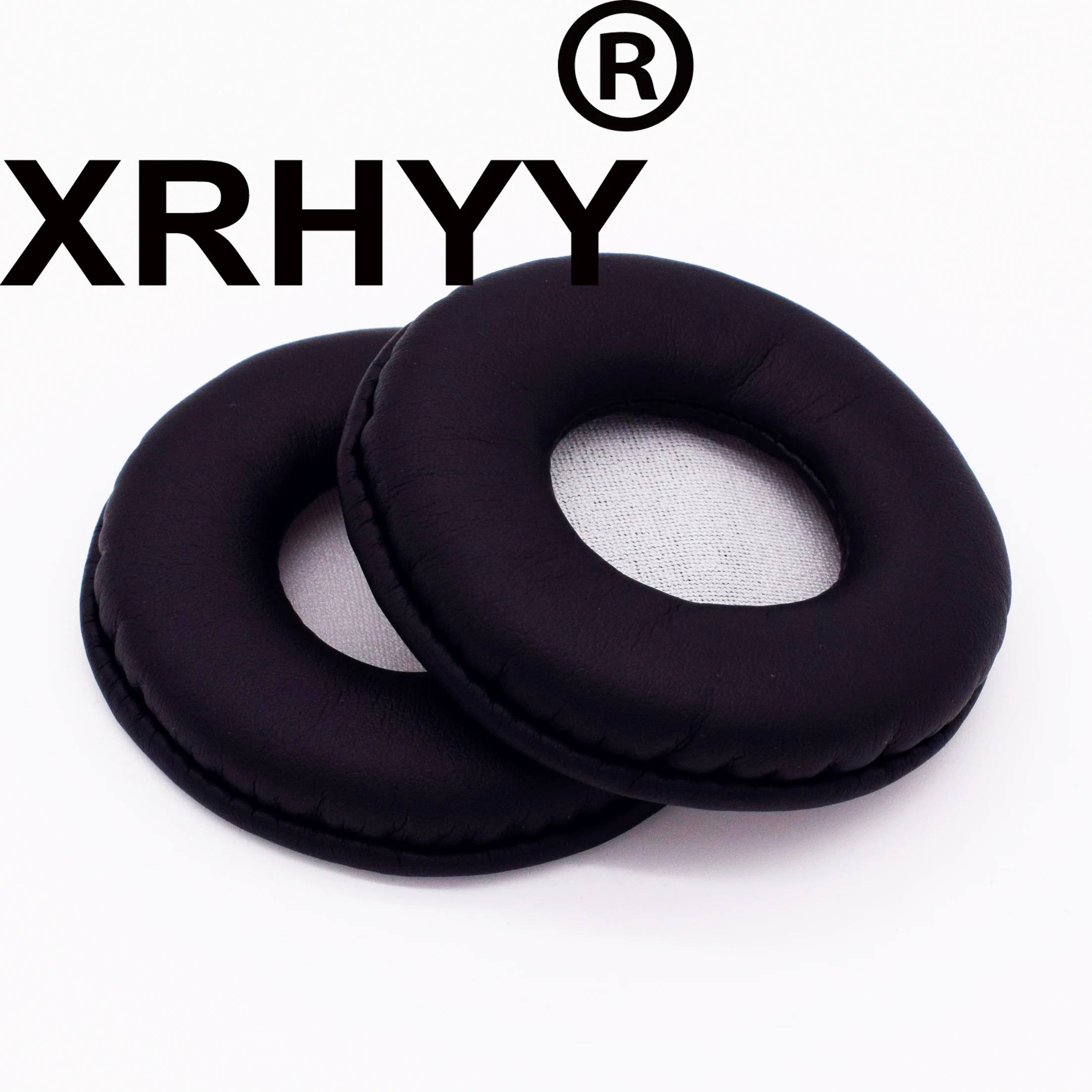 XRHYY Black With Grey Replacement Ear Pad Earpads Cushion For SONY MDR-ZX600 Headphones