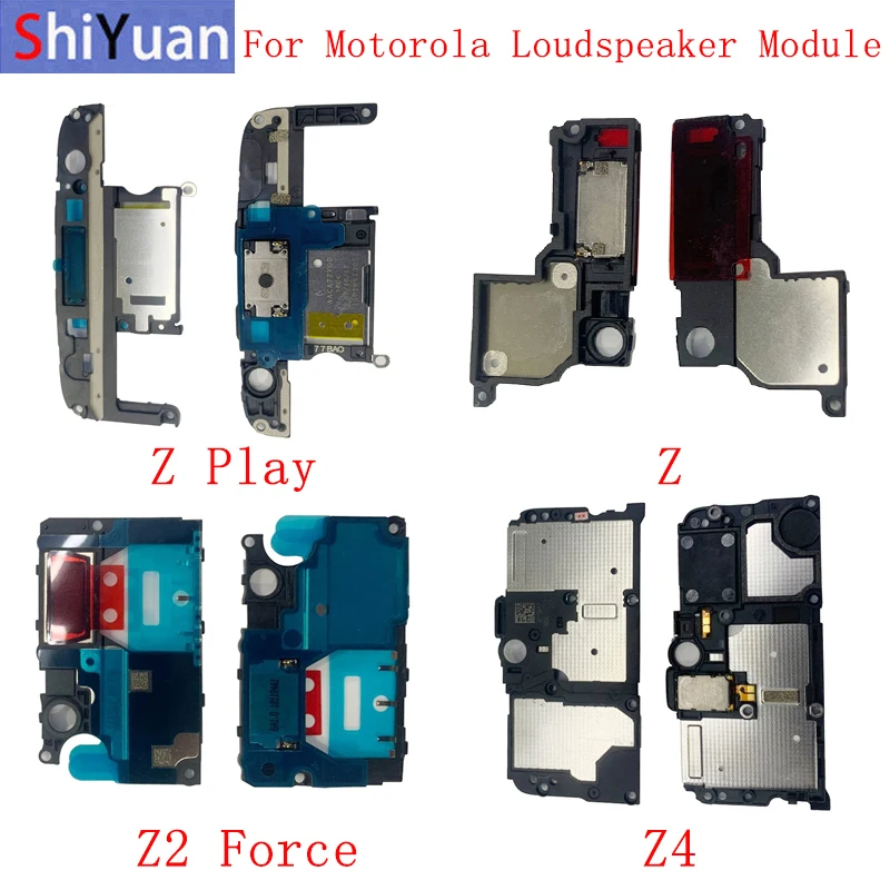 Loudspeaker Flex Cable LoudSpeaker with Earphone Buzzer Ringer Module For Motorola Moto Z Z Play Z2 Froce Z4 Repair Parts