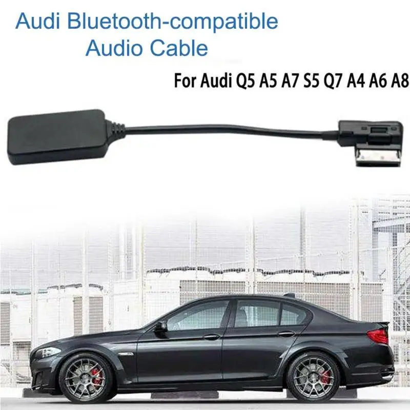 1Pc Bluetooth-Compatible Radio Cable Adapter Universal Car Aux Music Player Audio Receiver For BMW E90 E91 E92 E93 Audi A4 A6 Q5