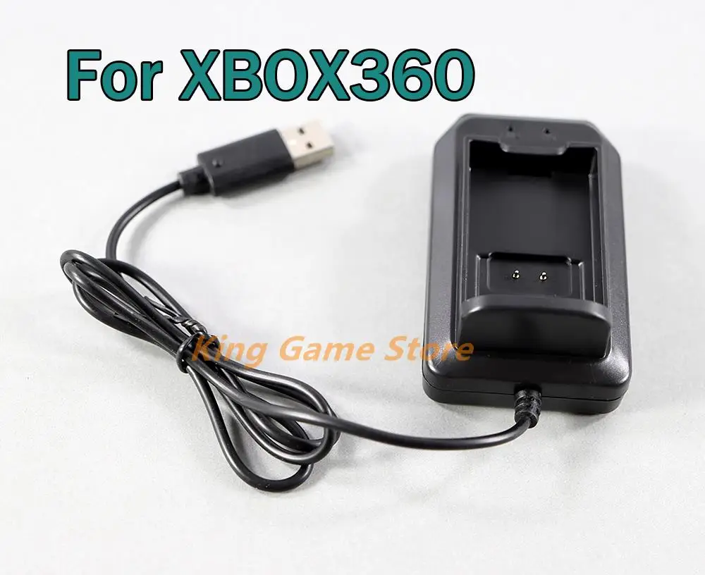 

20pcs Replacement Black Charger Wireless Controller Battery Pack USB Charging Dock Station For Xbox360 xbox 360