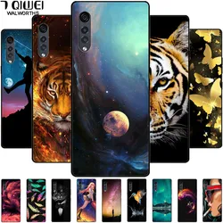 For LG Velvet Case Fashion Silicone Soft TPU Phone Back Cover For LG Velvet 5G Case Protective Black Bumper for LGVelvet Bags