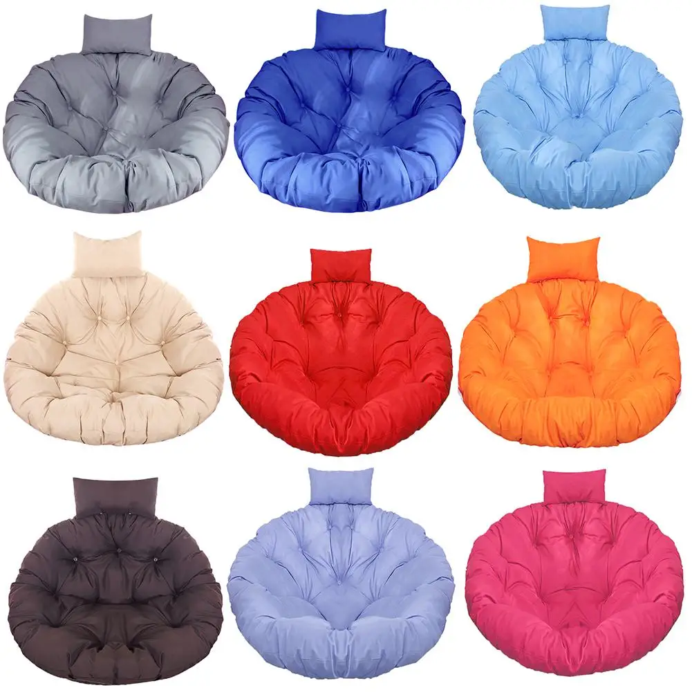 

Thicked Papasan Chair Cushion Hanging Swing Chair Seat Cushion Hammocks Chair Pad for Garden Indoor Outdoor Decor (No Hammock )