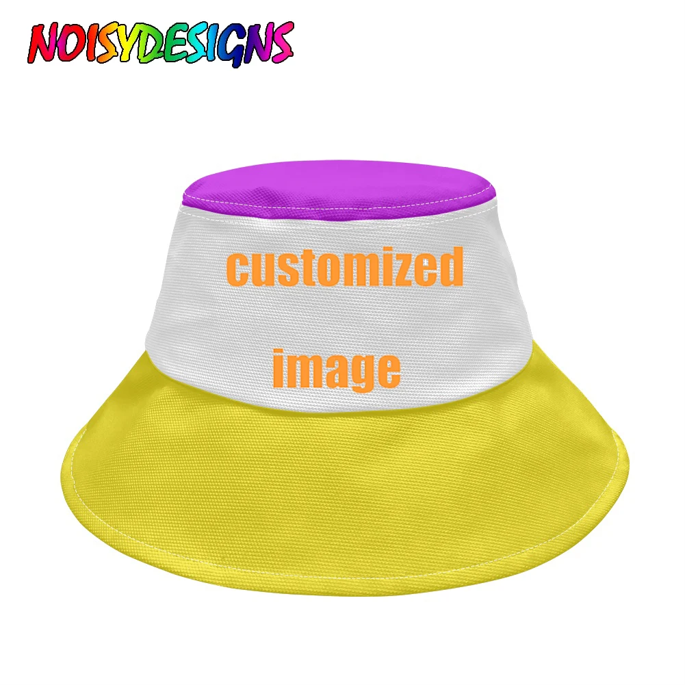 

NOISYDESIGNS Advanced Sharding CustomizationPrinting Fishing Hat Wearing Visor Travel Folding Hats Custom Print Fisherman's Hat