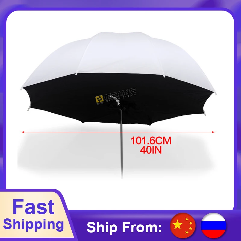 

101cm/40" Translucent Umbrella photo studio Lighting Umbrellas softbox for photographic light