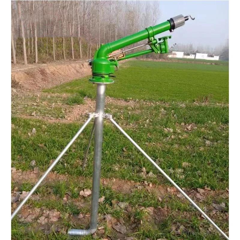 HEMAN H50 Metal Flange Big Water Irrigation Sprinkler Rain Gun Sprayer Gun for Dust Suppression