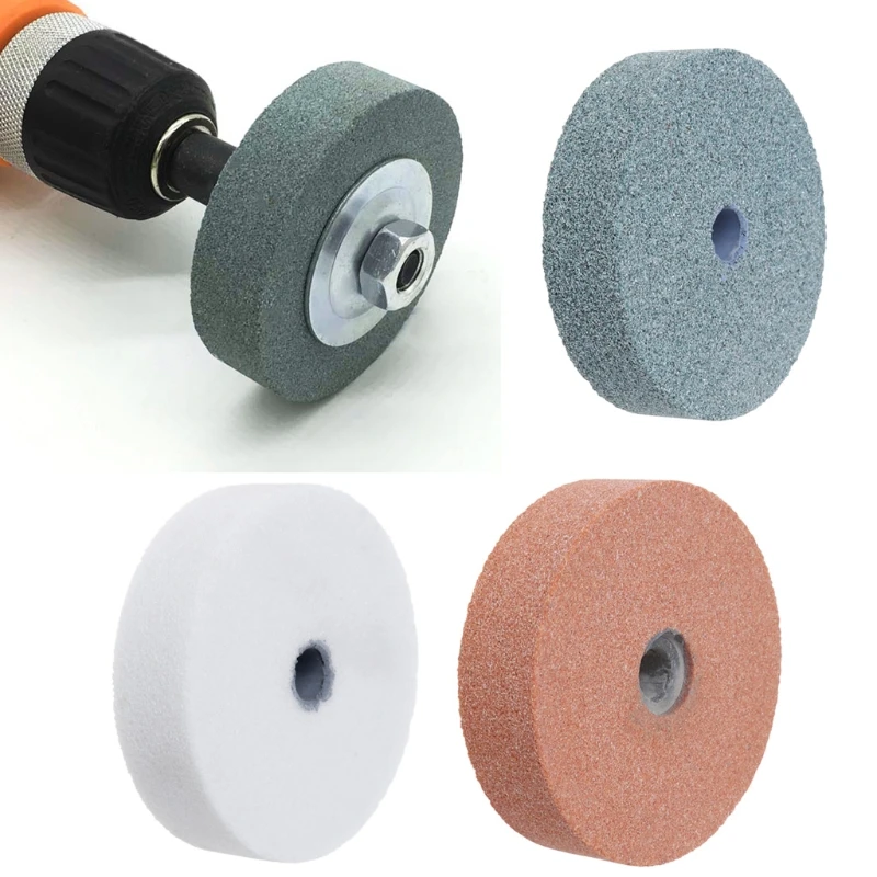 3 Inch Grinding Wheel Polishing Pad Abrasive Disc untuk Logam Penggiling Rotary Alat