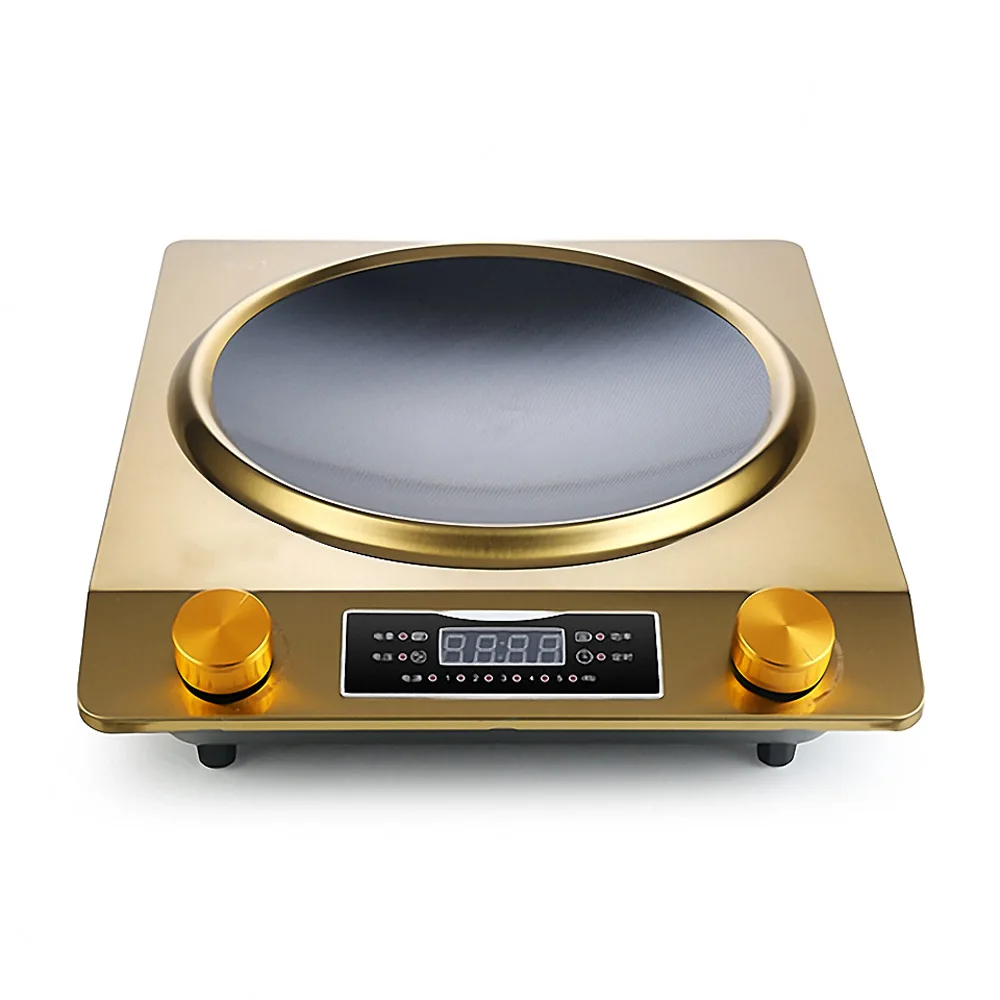 3000W High-power Induction Cooking Stove Household Induction Cooker Hot Pot Concave Cooking Machine