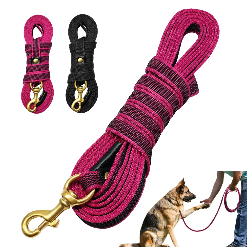 Dog Long Leashes Outdoor Pet Tracking Leash Rope Durable Strong Dog Leash for Medium Large Dogs Walking Training 2M/3M/5M/9M