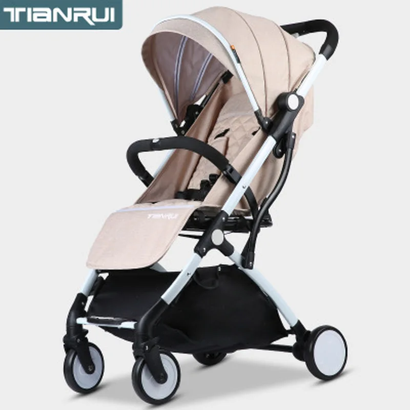 baby stroller foldable easy to carry high landscape baby infant pram carriage