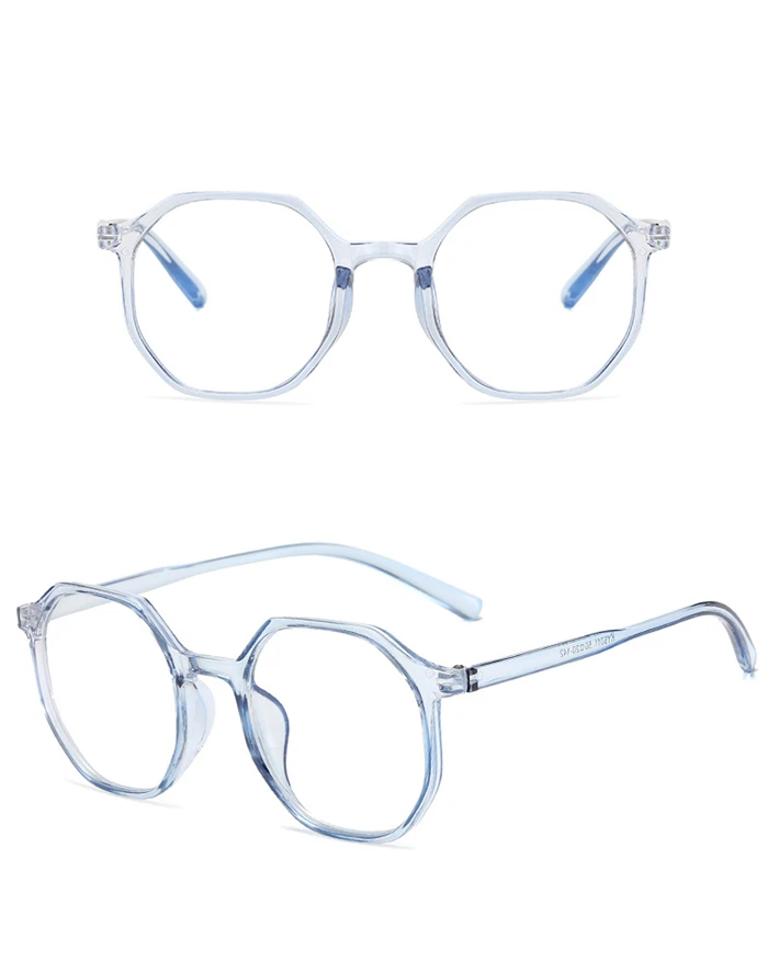 Frauen Männer Student Polygon Kurzsichtige Brille Fertig Ultraleicht PC Rahmen Kurzsichtige Brillen Rezept -0,5 -1,0 bis -6,0 – Detail 7
