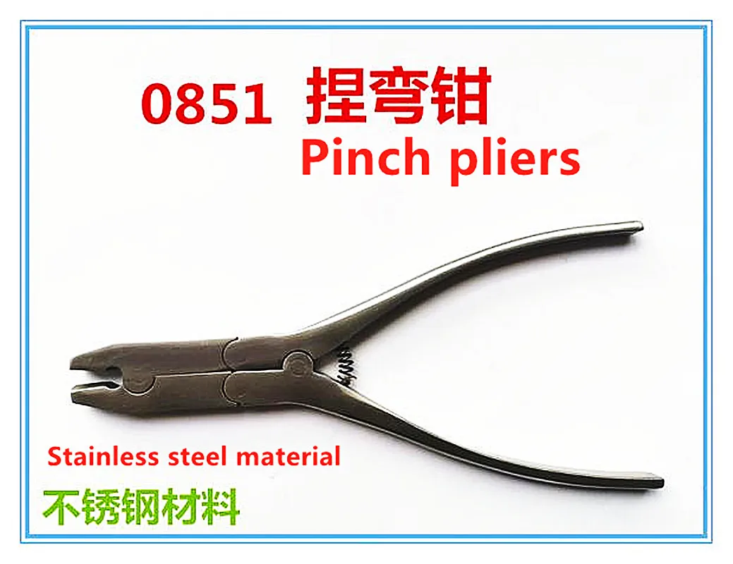 Piano piano tuning tool accessories to knead stainless steel bending clamping pliers pliers, forceps