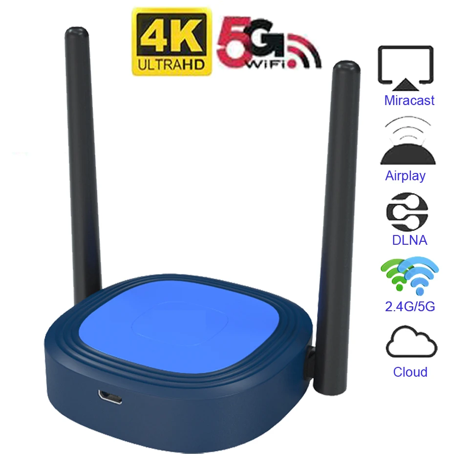 

Mirascreen X13 Miracast 5G 4K беспроводной для DLNA AirPlay mirror HD TV приемник Wi-Fi дисплей ключ для игры IOS Android ПК