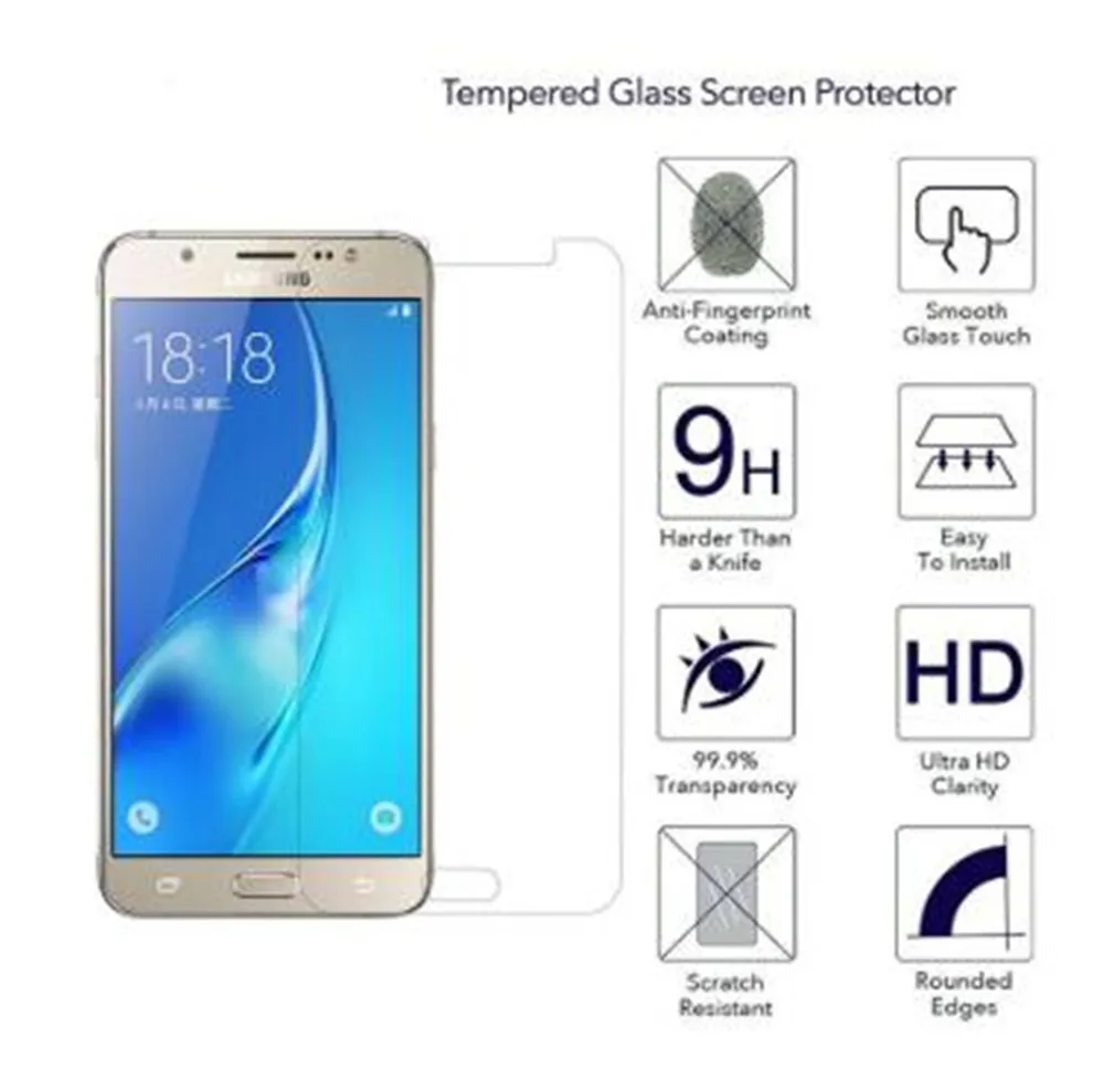 Tempered Glass for Samsung Galaxy J7 Neo J701 J7 2016 J710 2017 J730 Case Screen Protector on J7 J700 DUOS J7 Core J7 Metal 2016