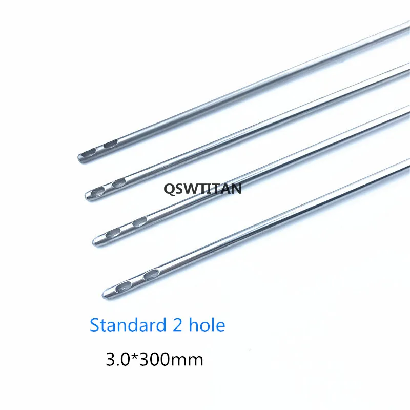 Liposuction Cannulas Fat Transfer Cannula Fat Transfer Needle Standard 2 Hole Fat Harvesting Cannula