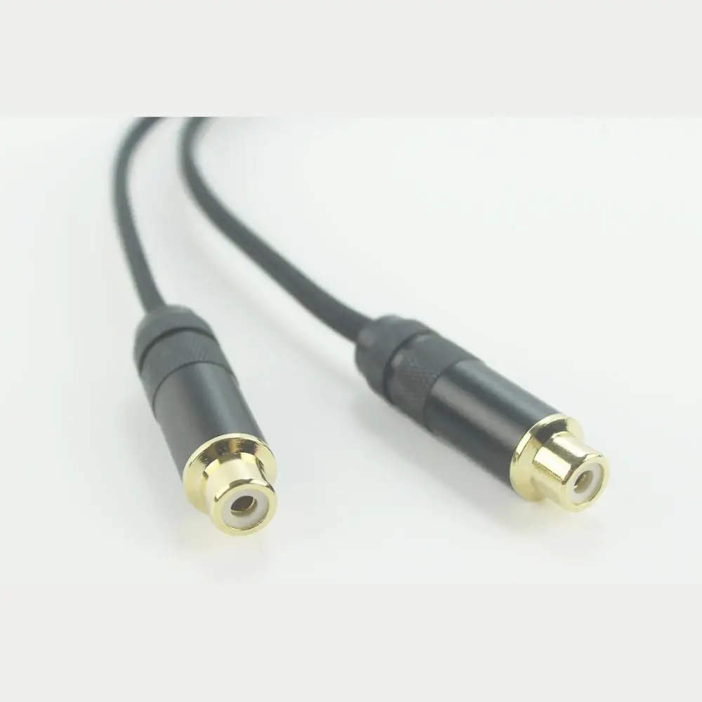 كابل محول صوت سماعة رأس ، 4.4 مللي متر إلى RCA أنثى ، 1 قدم ، 0.3 متر