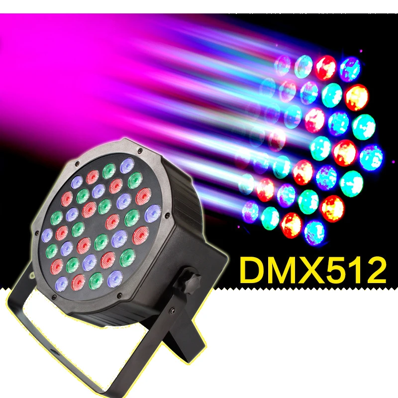 

RGB сценический свет 36 светодиодов Par свет диско DJ Освещение dmx led par Клубная вечеринка свет стробоскоп AC110-240V