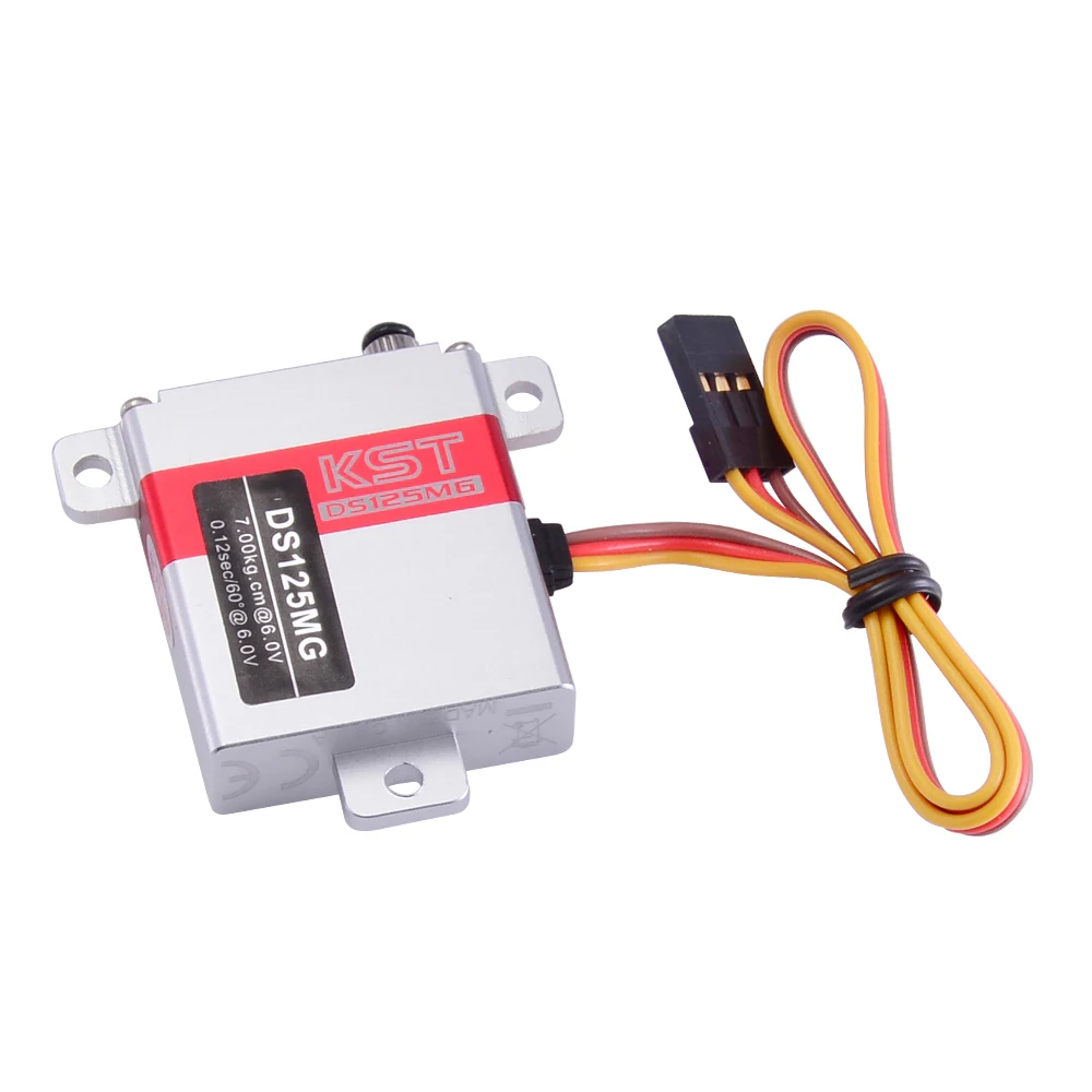 KST DS125MG 10mm 7KG High Torque Metal Gear Digital Servo for Fixed-wing Drone UAV Helicopter Airplane RC Models