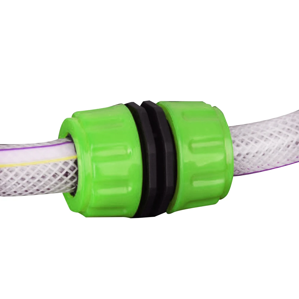 Conector de mangueira de plástico, 6 com 1/2 polegadas, extensor para reparo rápido de jardim, conexão de mangueira