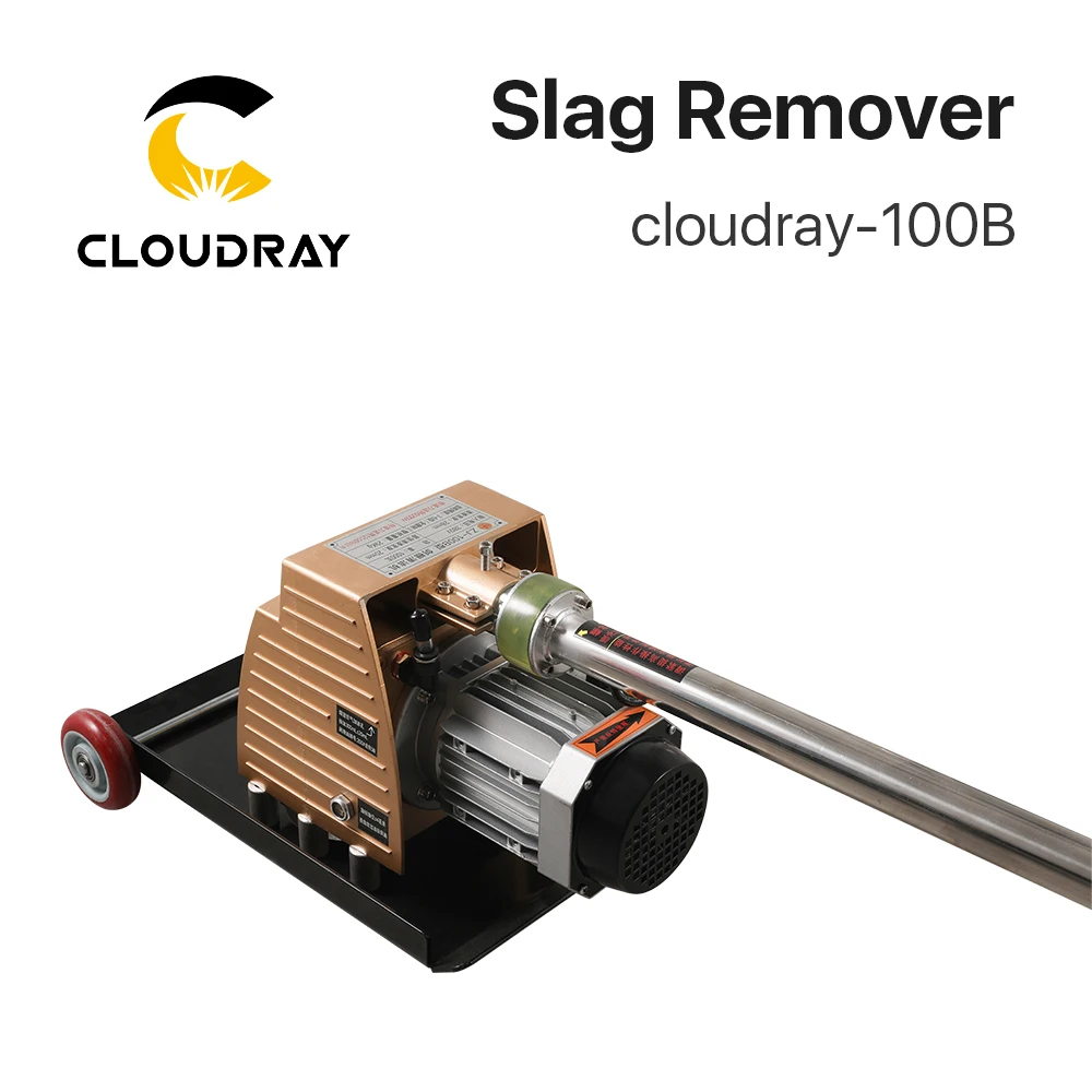 Cloudray Laser Slag Removal Tool For 6kw Laser Cutting Machine Slag Cleaning Tool Slat Rack Deslagging Machine