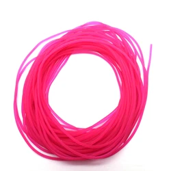 1.6mm rubber solid elastic rubber line 10m  rubber line for fishing  traditional level round elastic rope tied line fish