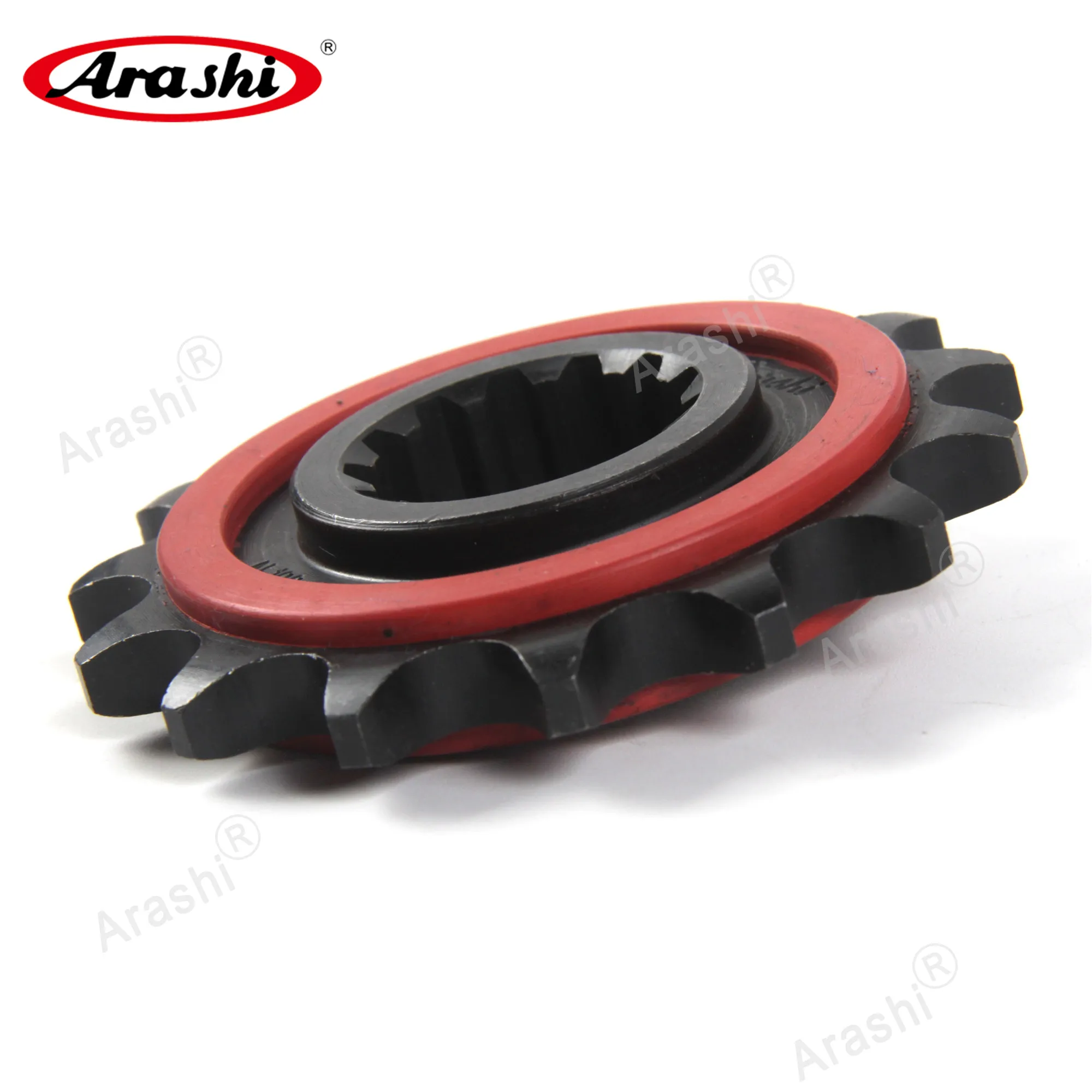 Arashi 15T / 525 Rubber Cushioned Motorcycle Front Sprocket For HONDA CB650 R Neo Sports Cafe 2019 Chain Sprockets CB650R