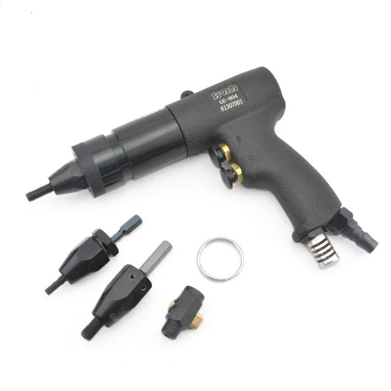 

New HG-0610 pneumatic riveting nut gun M6/M8/M10 self-locking pneumatic riveting gun air rivet nut gun tool 1pc