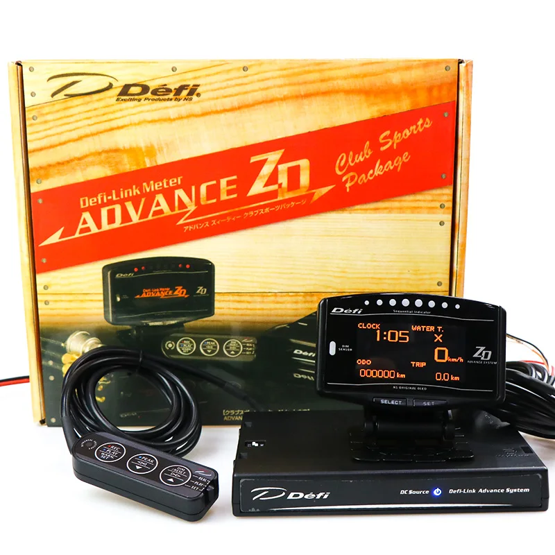 Universal DEfi 10 in 1 BF CR C2 Advance ZD Link Meter Digital Auto Gauge With Electronic Sensors Full Kit Sports Package