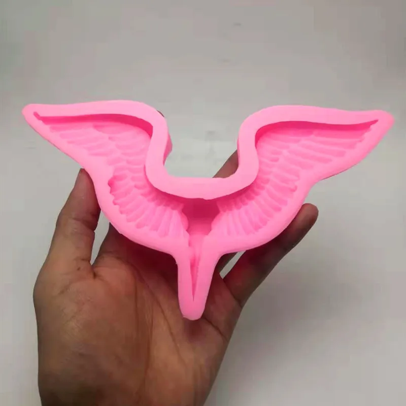 

Силиконовая форма для самостоятельного изготовления 3d-крыльев, гипсовая смола, модель торта, шоколада, пирожных, кухонный инструмент