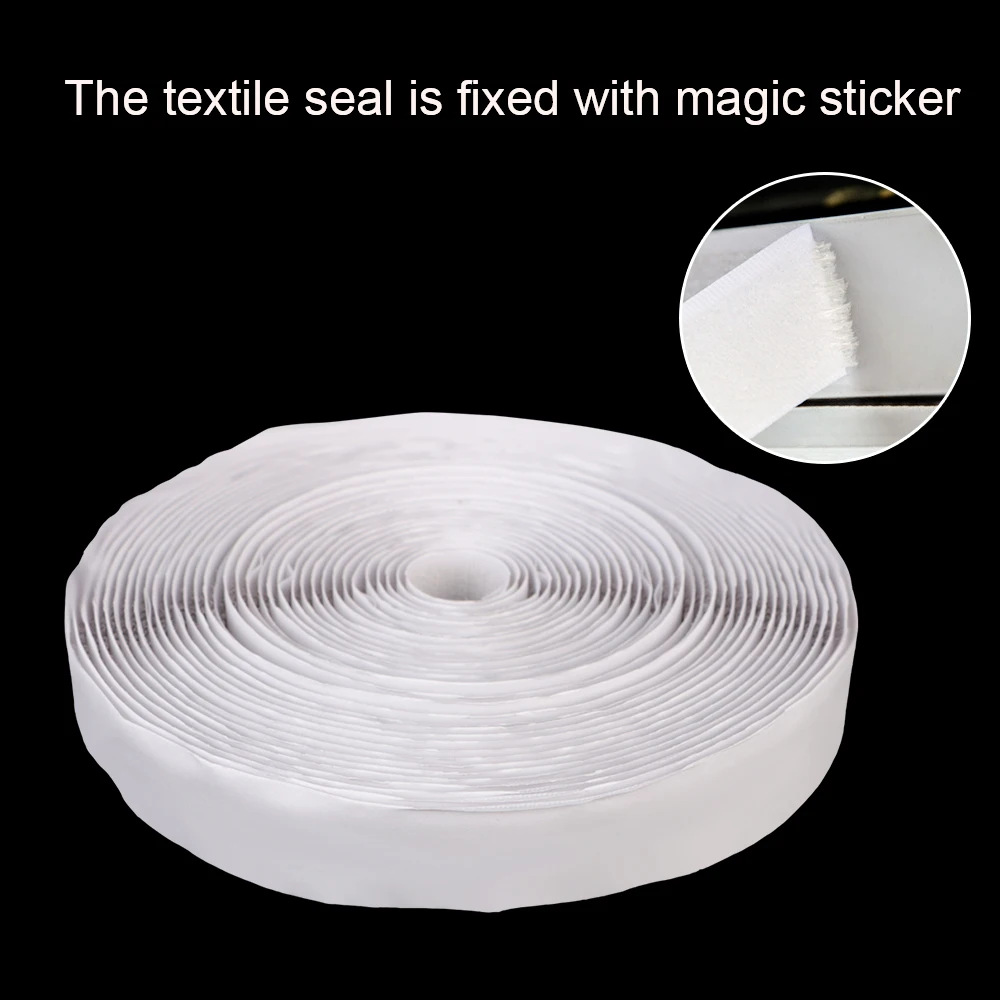 With Zip and Magic Sticker 4M For Portable Air Condition AirLock Skylights Window Seal Flexible Cloth Sealing Plate Household