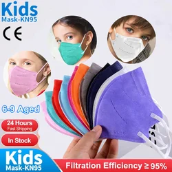 Trẻ Em FFP2 Mặt Nạ CE KN95 Trẻ Em Khẩu Trang Cho Bé Gái Bé Trai Mascarillas Ffp2 Niños Kn95 Infantil Ffp2mask Trẻ Em