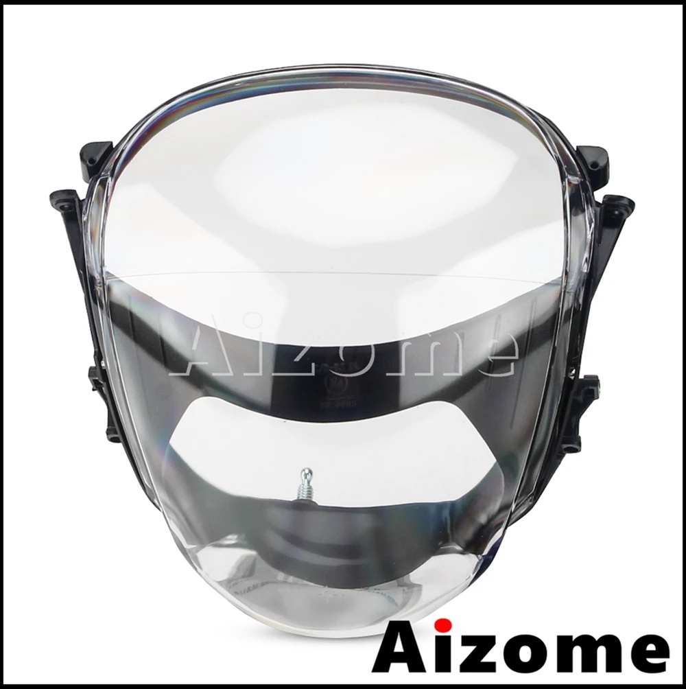 Reflektor motocyklowy obiektyw plastikowy reflektor szklany do Zip 100 98 4T 50 2T AC TT DT pigmento szybki jeździec 49 2T LC SP 4T skuter