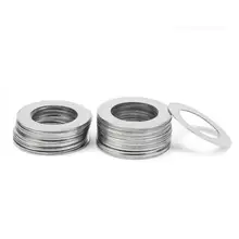 Stainless Steel Flat Washers 50pcs #4