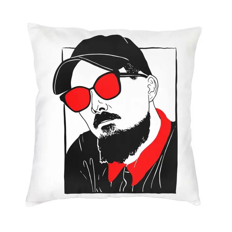 Dellafuente Luxury Throw Pillow Case Home Decor 3D Printing Spanish Rapper Cushion Cover Double-sided For Sofa Chair Pillowcase