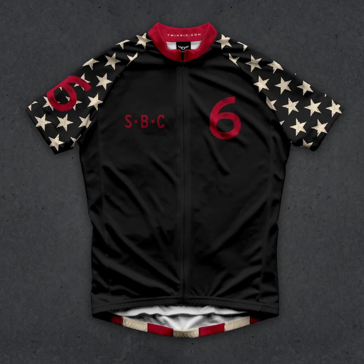 The Speedy USA Twin Six Pro Cycling Jersey Road Apparel Maillot Ciclismo Mens Short Sleeve Black Bicycle Tops Quick Dry Shirts