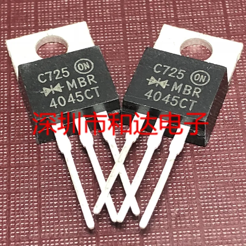 MBR4045CT  TO-220 40A 45V