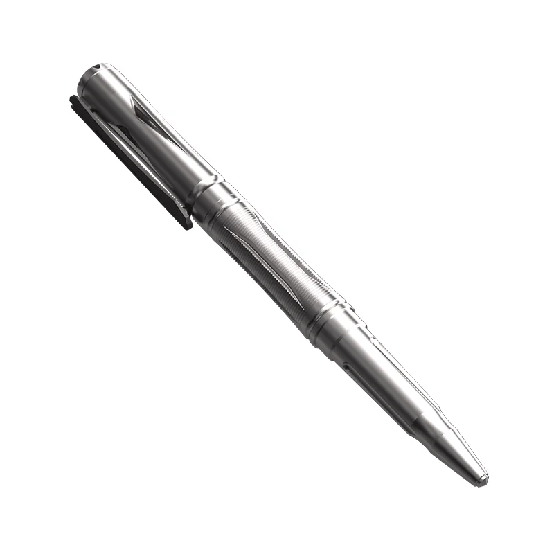 NITECORE NTP20 Multi-Functional Titanium Alloy Tactical Pen Ergonomically Tungsten Steel Tapered Tip for Self-defense