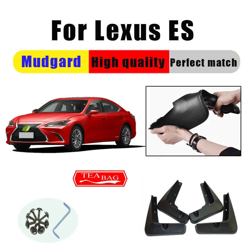 

Mud Flaps For Lexus ES ES200 ES300 ES250 Mudguards Fenders Splash Guards Car Accessories Auto Styline 4 PCS