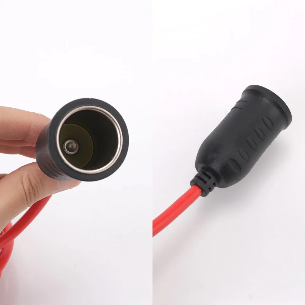 12V 24V Auto Charger Cable Female Socket Plug Car Cigarette Lighter Extension Cord 3.6 M Socket with 15A Fuse