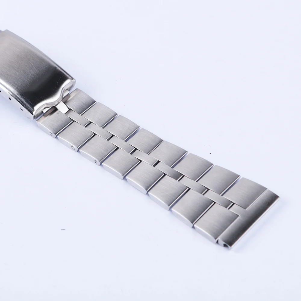 20mm Stainless Steel Bracelet Band For Bullhead Watch  SEIKO FISH BONE Z040S