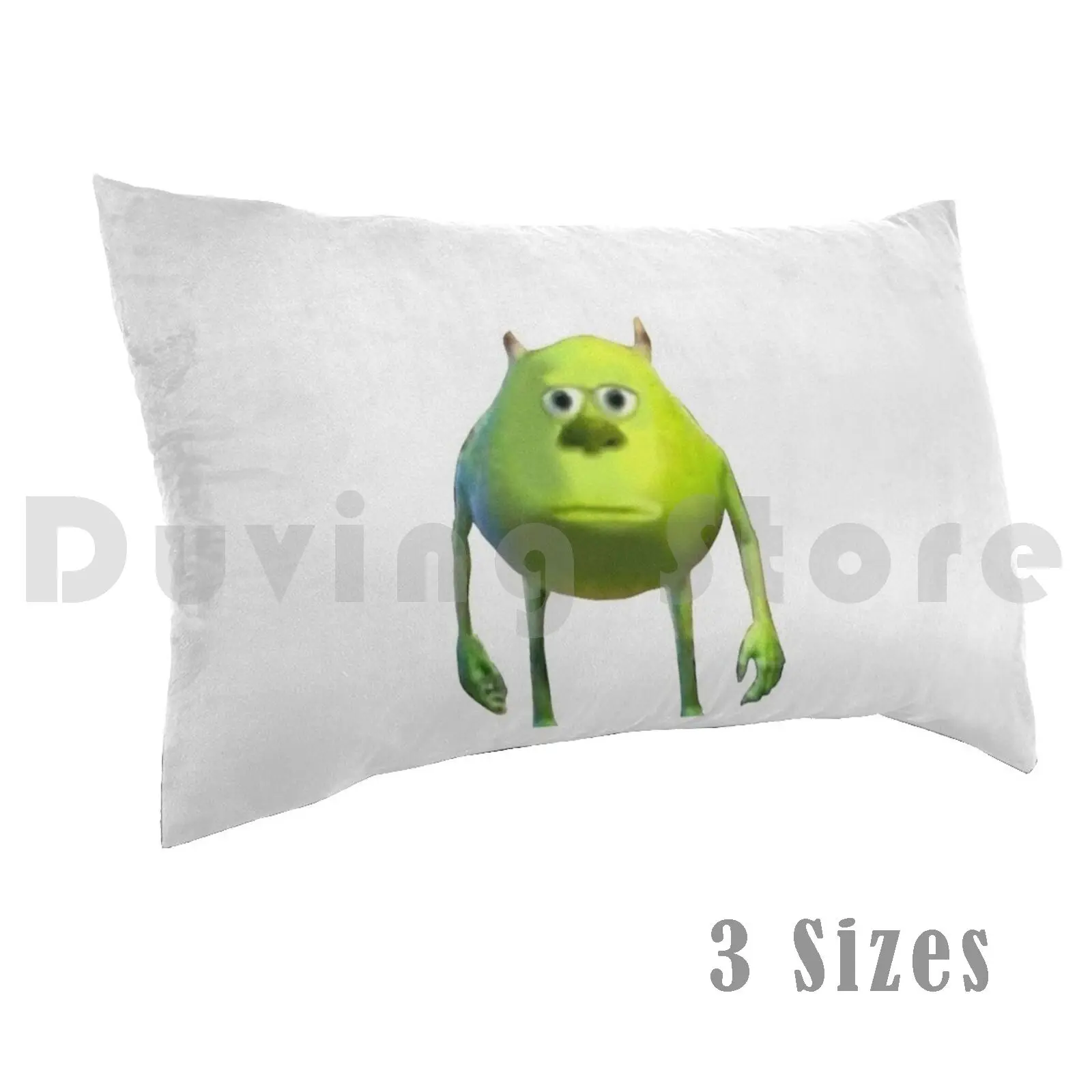 Cursed Pillow Case DIY 50*70 Monsters Inc Sulley James P Sullivan Pixar Mike